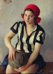 Une sportive, 1928